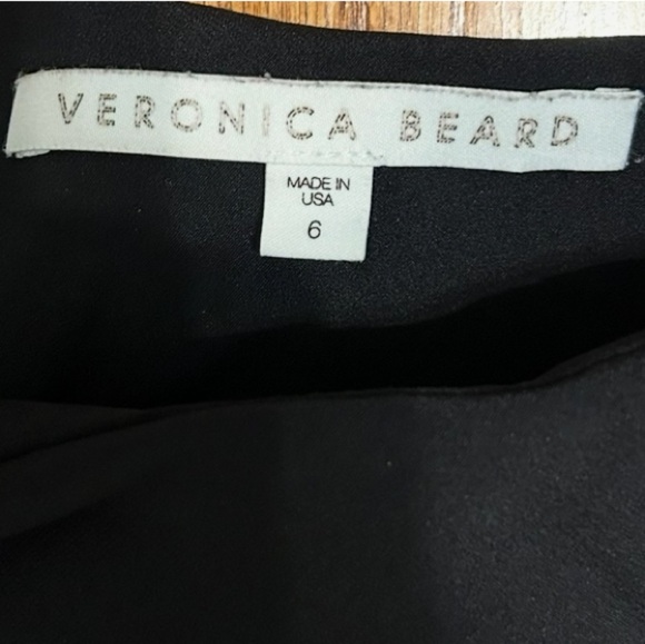 Veronica Beard Black Straight-Leg Pants | Size 6 - Picture 6 of 8